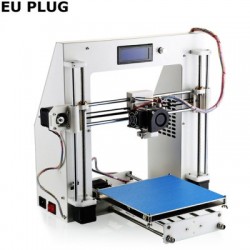 A - 3 Impressora 3D - UE PLUG BRANCO 